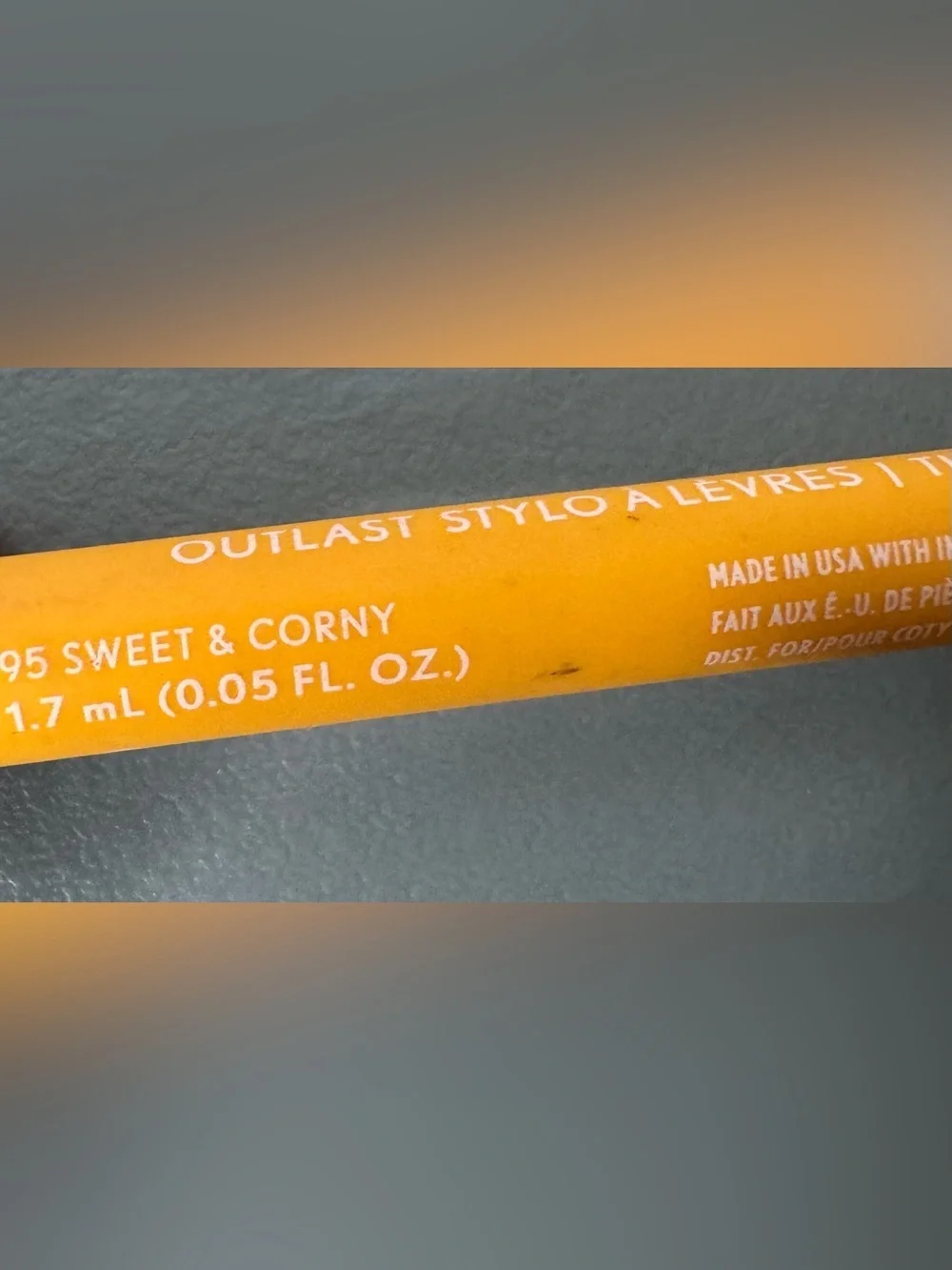 COVERGIRL Outlast Twist-Up Lip Color in 95 Sweet & Corny Orange Halloween